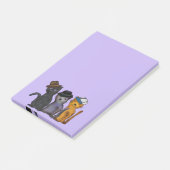 Post-it® Notes félines de Courrier-it® d'amis (Incliné)