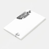 Post-it Notes Femme Vintage (Incliné)