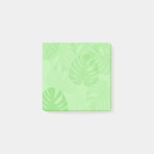 Post-it Notes Feuilles de Monstera