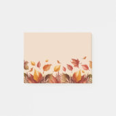 Post-it® Notes Feuilles des couleurs d'automne (Devant)