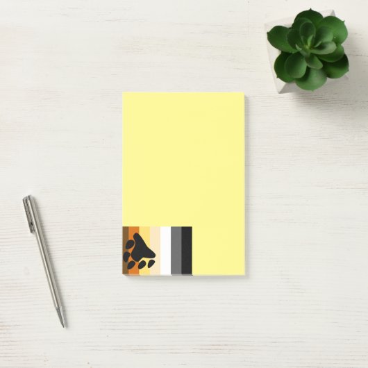 Post-it Notes Fierté d'Ours (Bureau)
