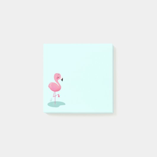 Post-It Notes Flamant Rose (Devant)