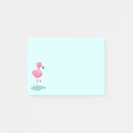 Post-It Notes Flamant Rose (Devant)