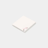 Post-It Notes Fleur de Sakura et Colibri (Incliné)