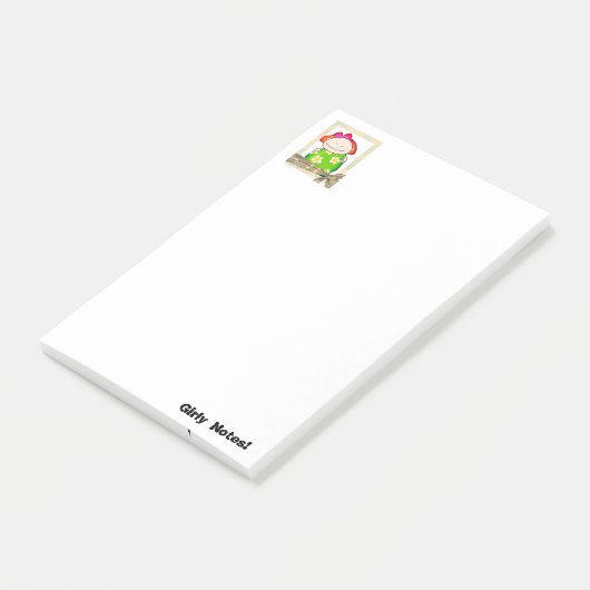 Post-it® Notes Fleurs Féminines (Incliné)