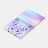 Post-it Notes Fleurs Violettes Floral (Incliné)