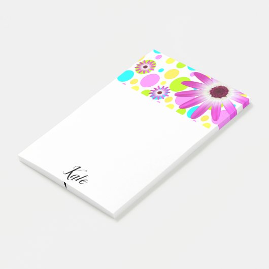 Post-it Notes Floral (Incliné)