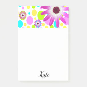Post-it Notes Floral