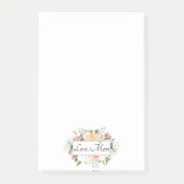Post-it Notes Floral (Devant)