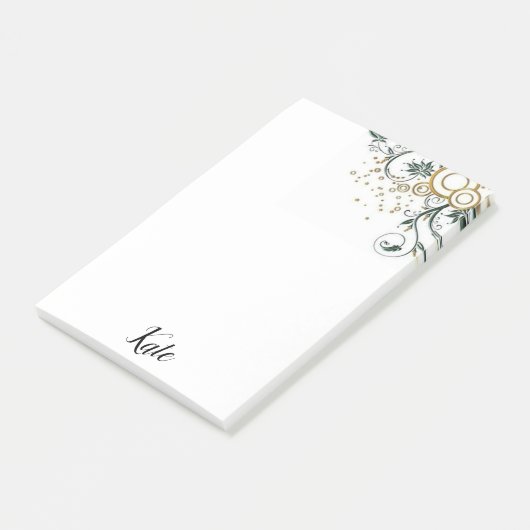 Post-it Notes Floral (Incliné)