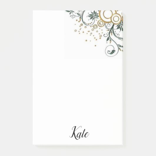 Post-it Notes Floral (Devant)