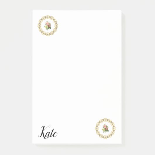 Post-it Notes Floral (Devant)