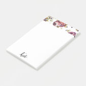 Post-it Notes Floral (Incliné)