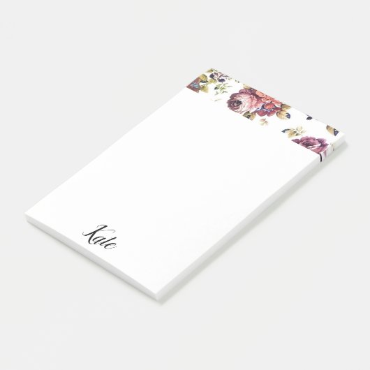 Post-it Notes Floral (Incliné)