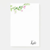 Post-it Notes Floral (Devant)
