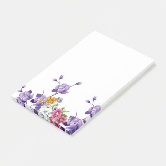 Post-it® Notes Florales (Incliné)