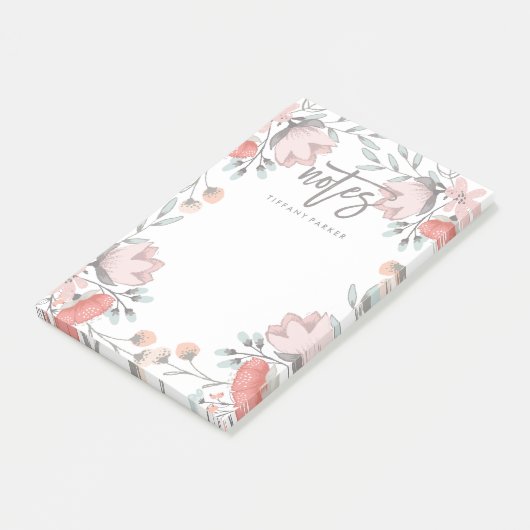 Post-it® Notes florales botaniques (Incliné)
