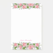 Post-it® Notes florales personnalisées (Devant)