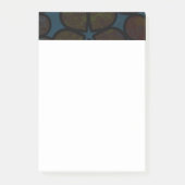 Post-It Notes Florales Texturées Modernes Multicol (Devant)