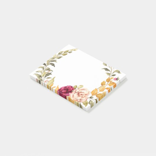Post-it Notes Floraux (Incliné)