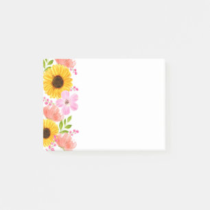 Post-it-Notes-Flowers Post-it® Notes