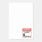 Post-it® Notes folles de Madame post-it de poulet (Devant)