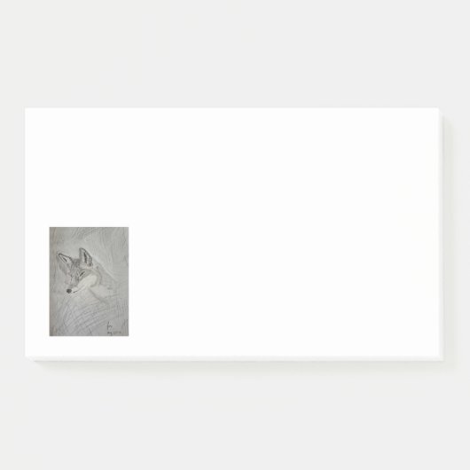 Post-it® Notes Fox Post-It®, 25,4 cm x 15,2 cm (Devant)