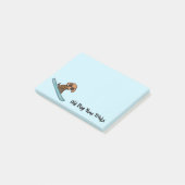Post-it® Notes fraîches de Courrier-it® de chiwawa (Incliné)