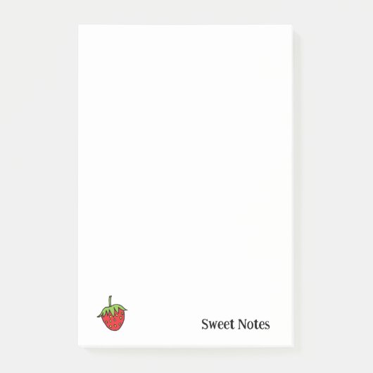Post-it® Notes Fruit de Fraise (Devant)