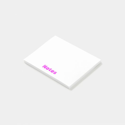 Post-it® Notes Fuchsia Post-It (Incliné)