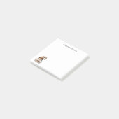Post-It Notes Gnome Personnalisés (Incliné)