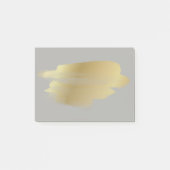 Post-it® Notes Gold Smudge Post it (Devant)