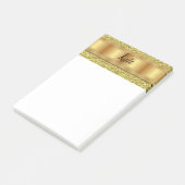 Post-it Notes Goud (Schuin)