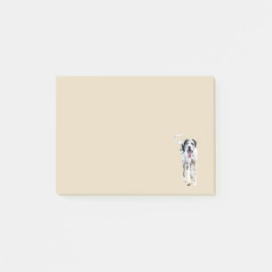Post it notes Great Dane Ralph