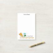 Post-it® Notes Grenouille Champignon Coassement Notes (Sur un bureau)