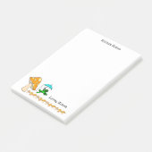 Post-it® Notes Grenouille Champignon Coassement Notes (Incliné)