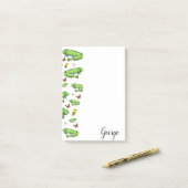 Post-it Notes Grenouilles (Sur un bureau)