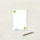 Post-it Notes Groen Lime (Op bureau)