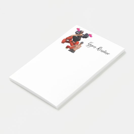 Post-it Notes Gym (Schuin)