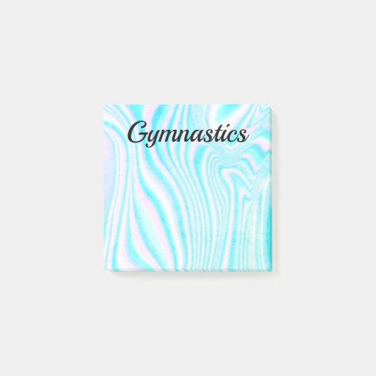 Post-It Notes Gymnastique Papeterie (Devant)