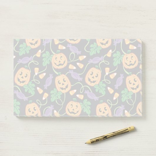 Post-it® Notes HALLOWEEN (Sur un bureau)
