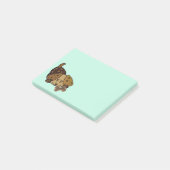 Post-it® Notes heureuses de Courrier-it® de chiot (Incliné)