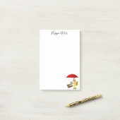 Post-it Notes Hippie Notes Chien (Sur un bureau)