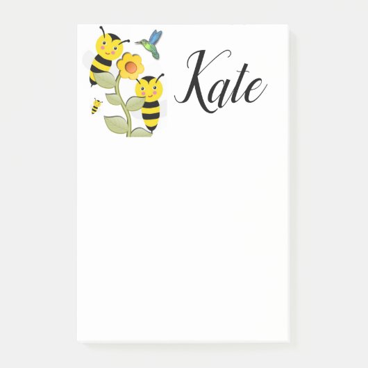 Post-it Notes Hommeltje (Voorkant)