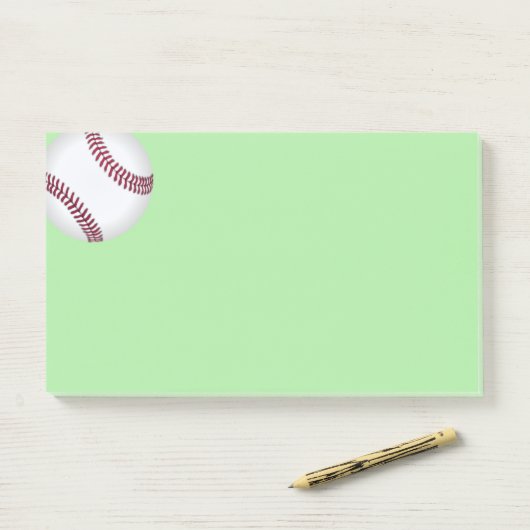 Post-it-Notes-honkbal Post-it® Notes (Op bureau)