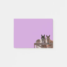 Post it notes Horses