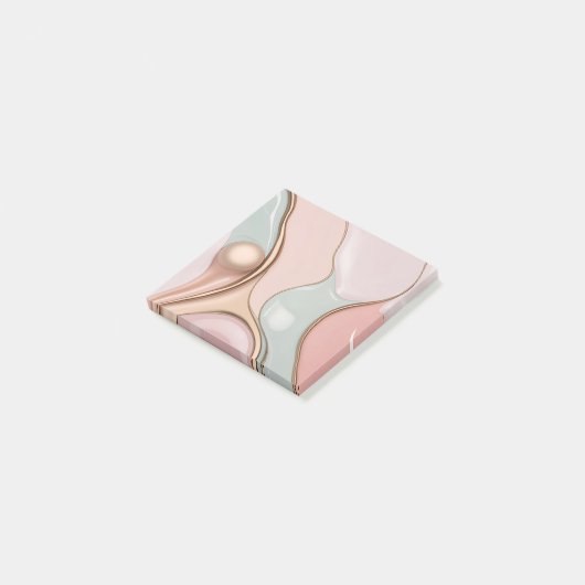 Post-it® notes in stylish abstract graphic (Incliné)