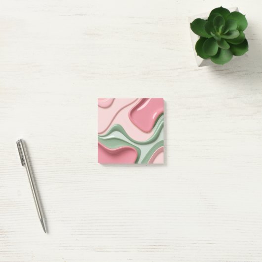 Post-it® notes in stylish graphic (Bureau)
