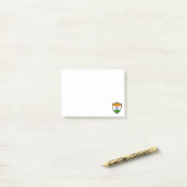 Post-it® Notes indiennes (Sur un bureau)