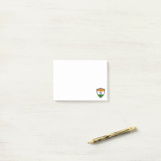 Post-it® Notes indiennes (Sur un bureau)